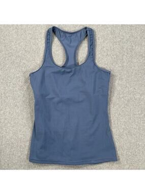 Weissman Dance Top Racerback Blue Size MA MT12464